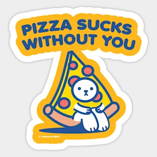 Pizza Cat Sticker